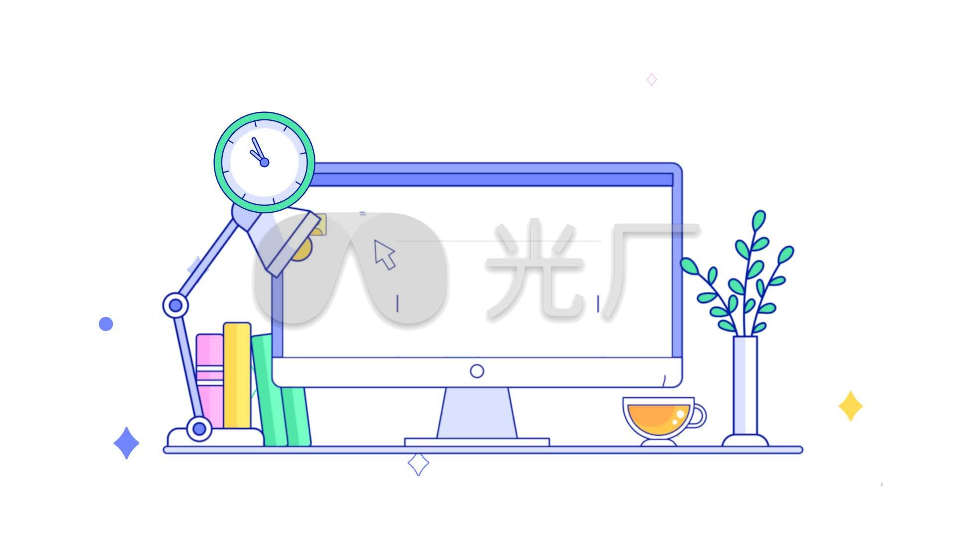 mg动画素材电脑网页浏览