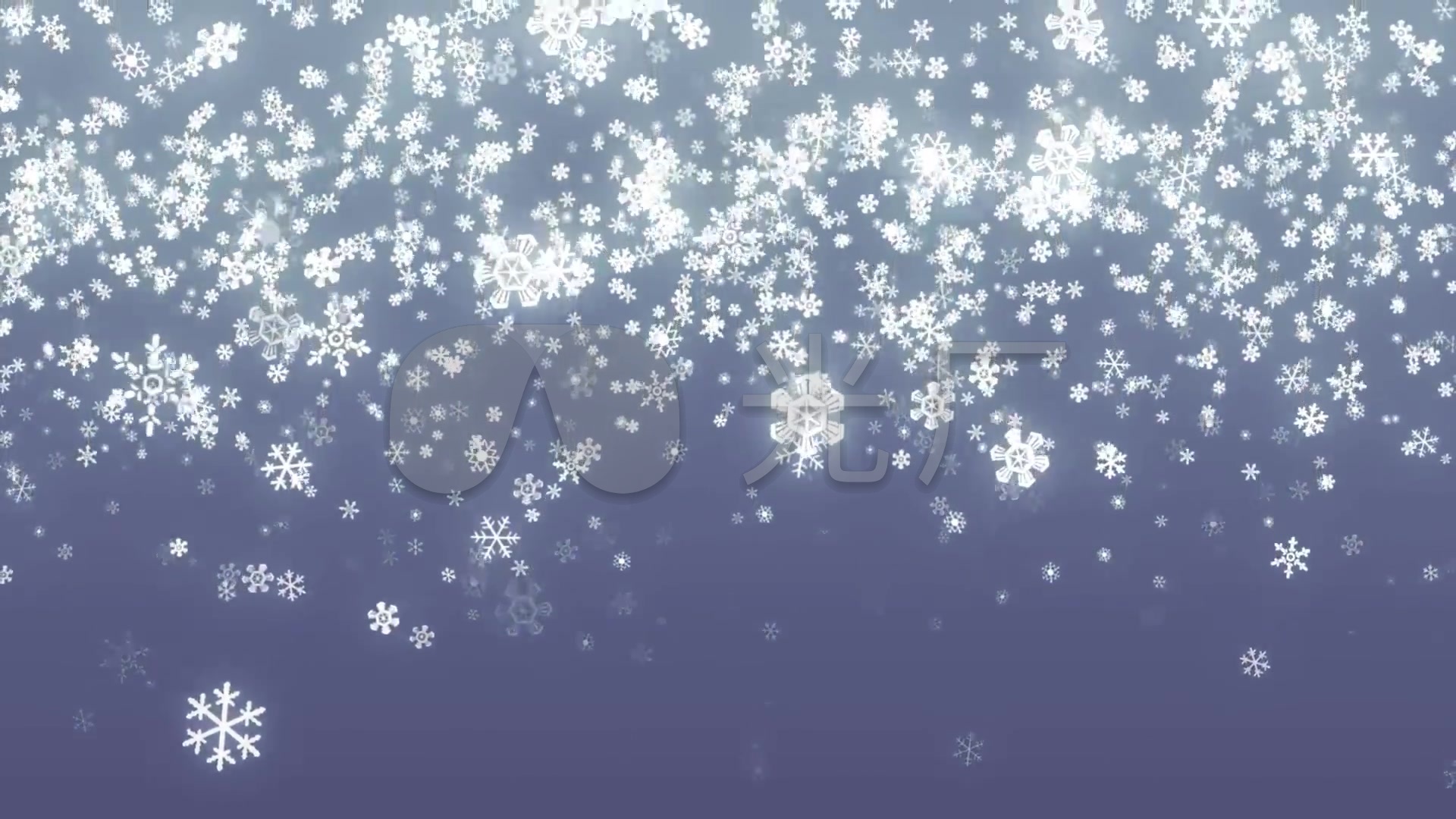雪花飘落_1920x1080_高清视频素材下载(编号:1615196)_舞台背景_vj师