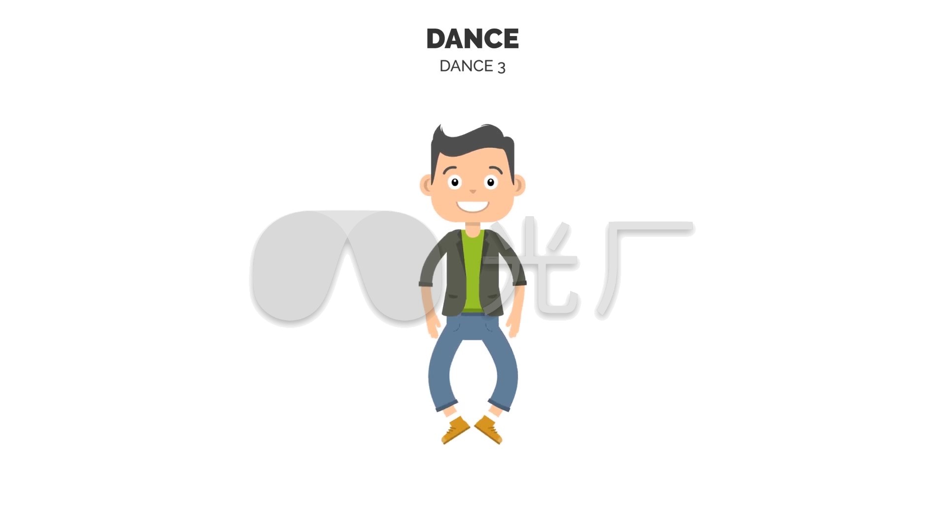 mg动画卡通人物动作设定