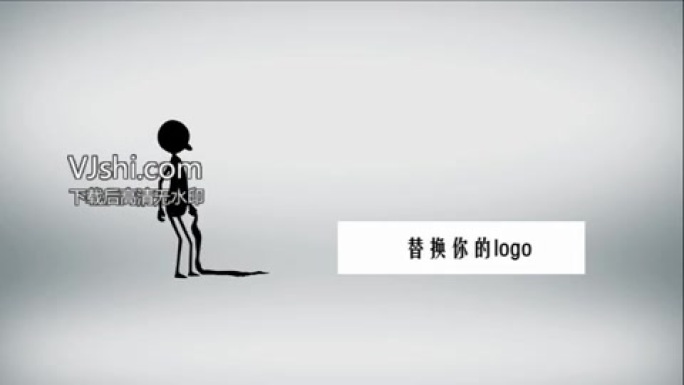 会声会影简约时尚MG动画logo开场片头