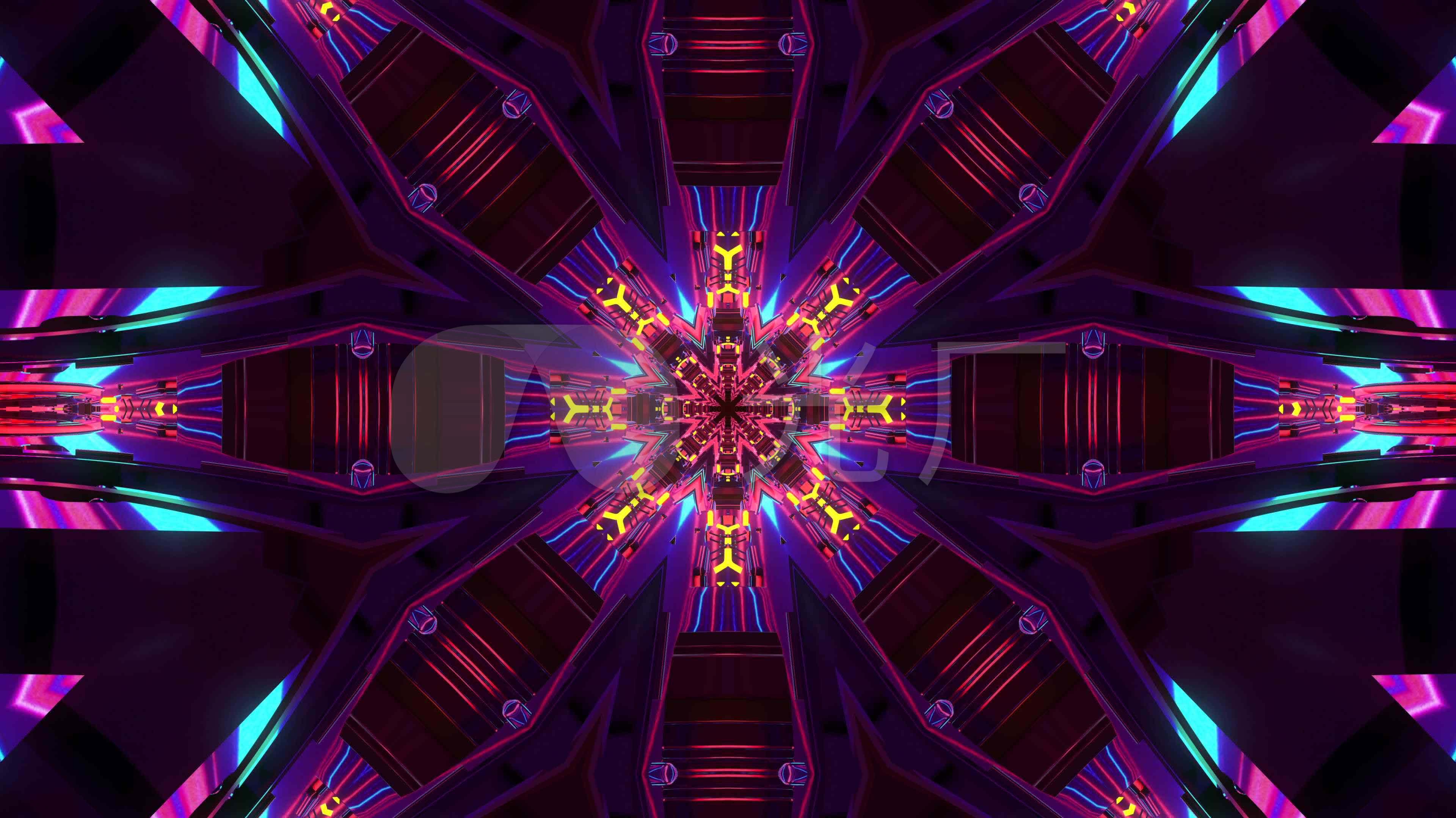 4kled背景视频适合走秀跳舞活动