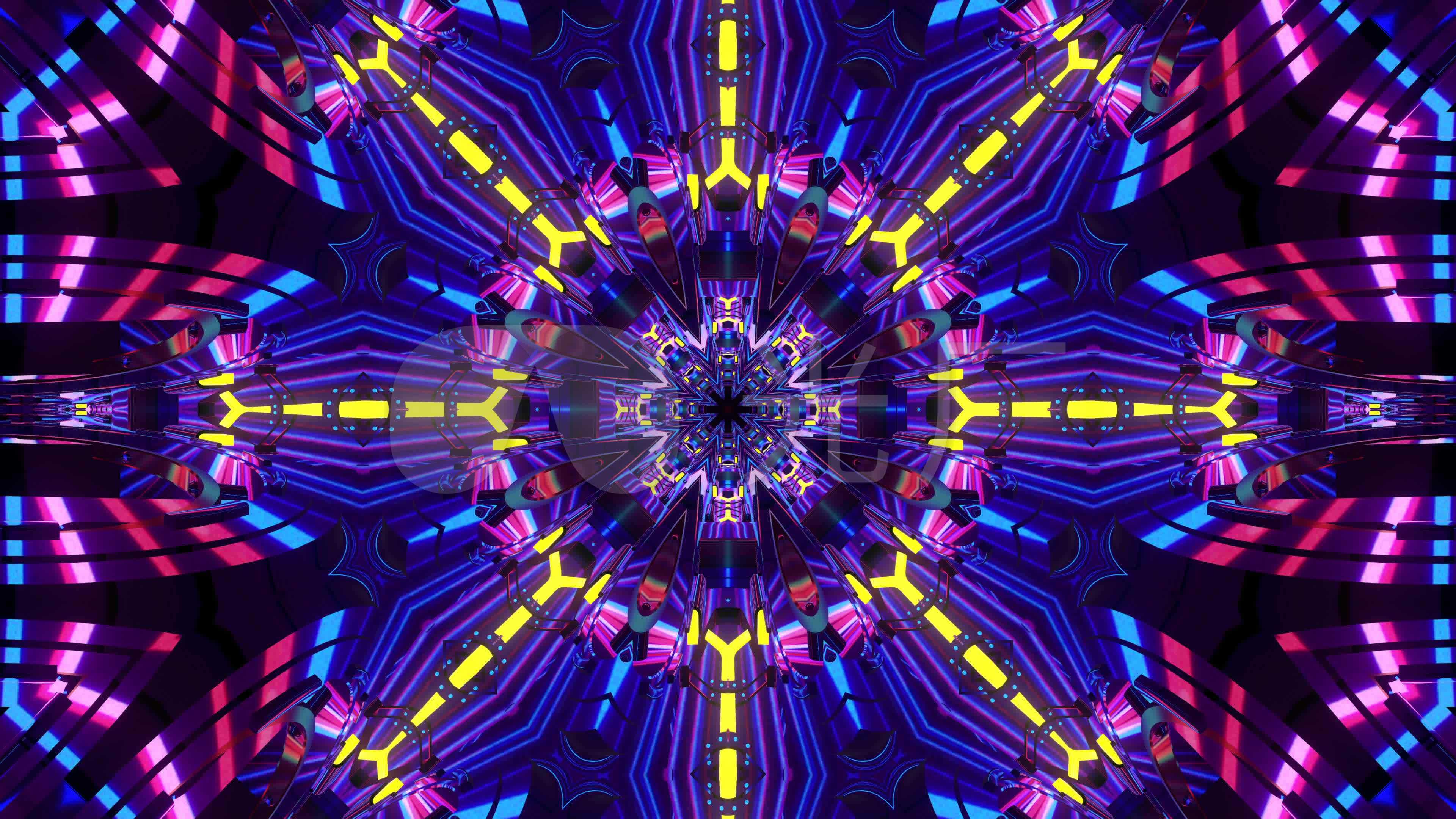 4kled背景视频适合走秀跳舞活动