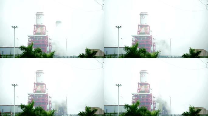 云雾里的工业气息