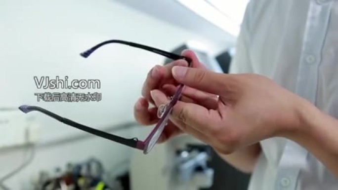眼镜店眼镜的加工制作流程配镜