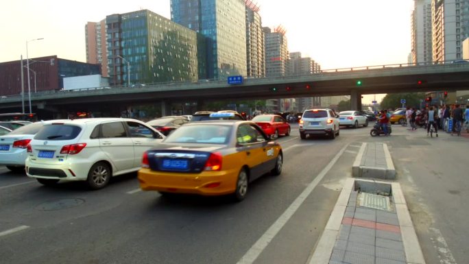 北京双井桥移轴延时摄影