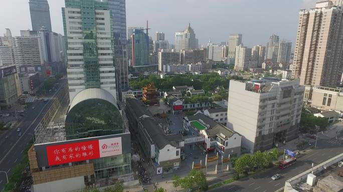 无锡市区航拍2