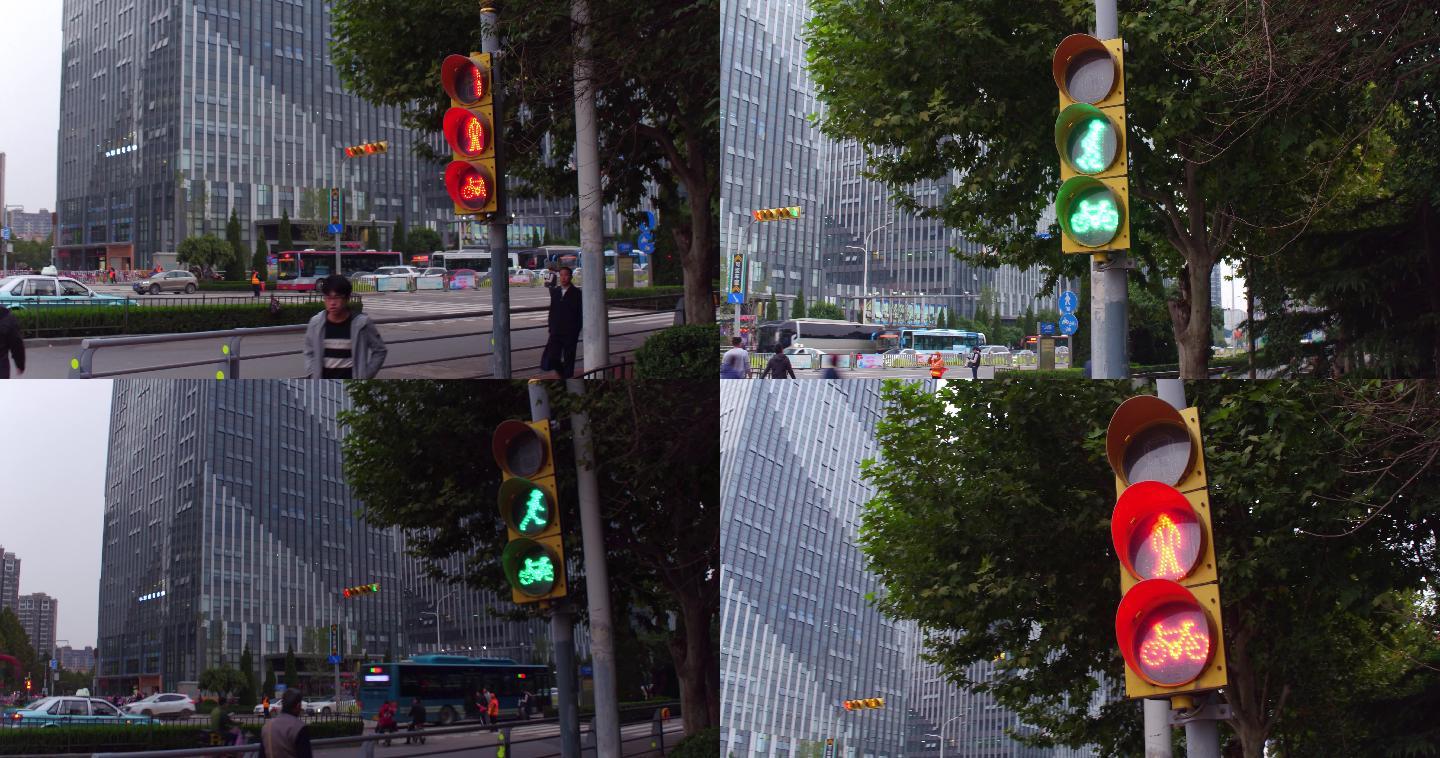 济南高新区万达稳定器拍摄4K（5）人行道