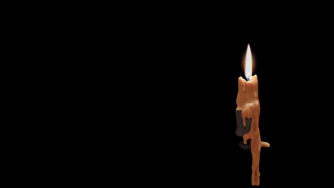 物件-蜡烛-循环火焰