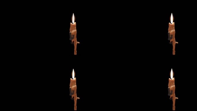 物件-蜡烛-循环火焰
