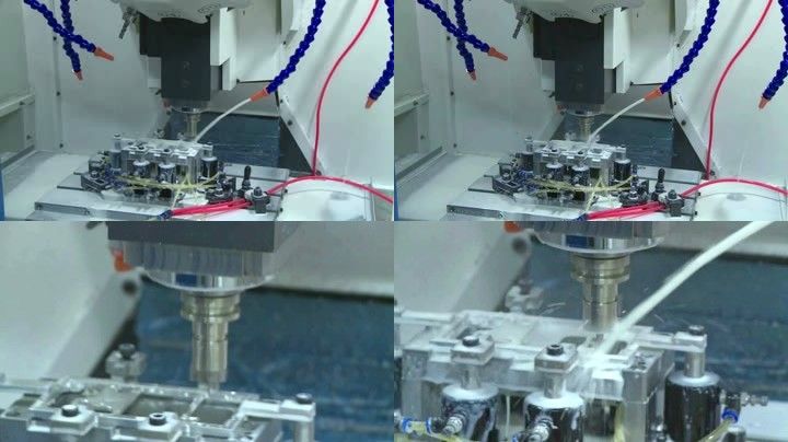 钻工中心车间机床零件加工素材 1280x7 高清视频素材下载 编号 实拍视频 Vj师网www Vjshi Com