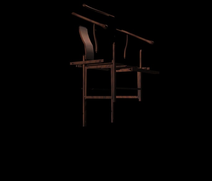 物件-椅子-圈椅拼合3（带通道）