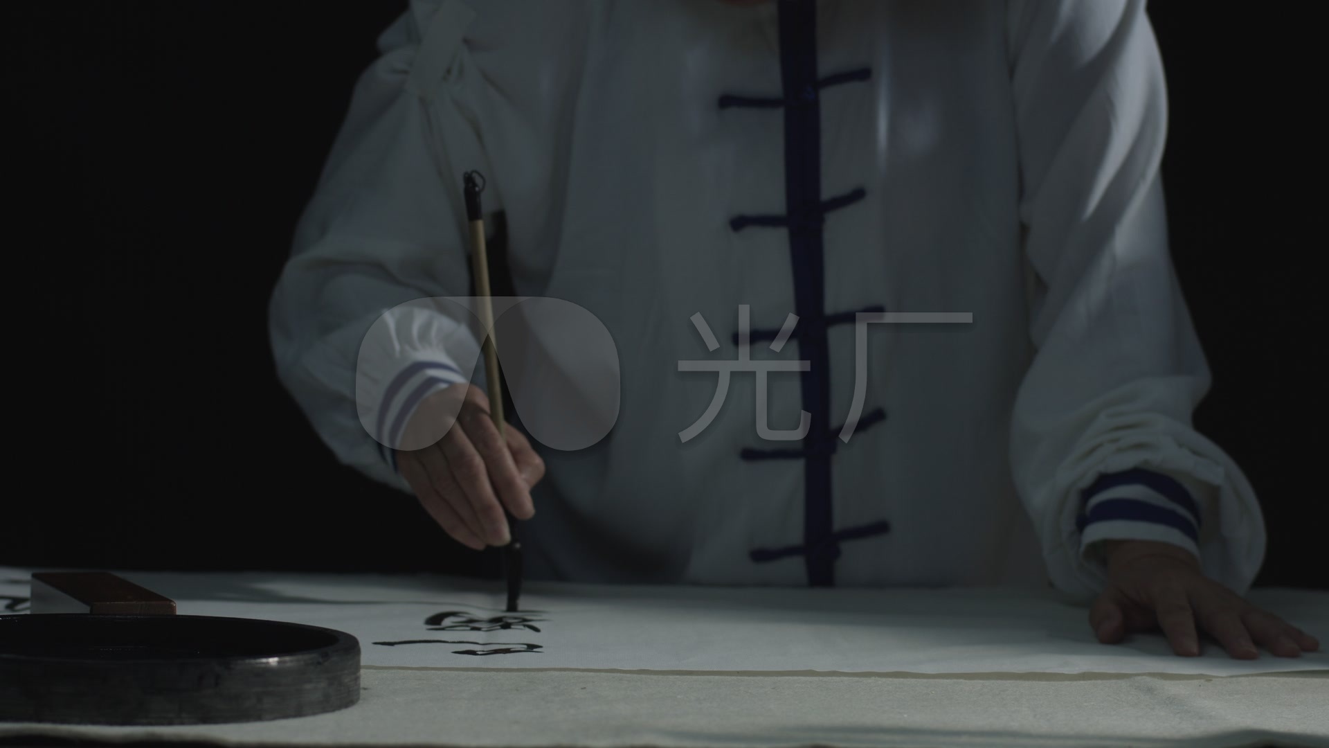 唯美大师书法写字视频_1920X1080_高清视频