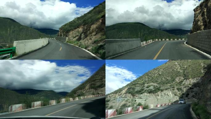 云南山区高速公路行驶拍摄10