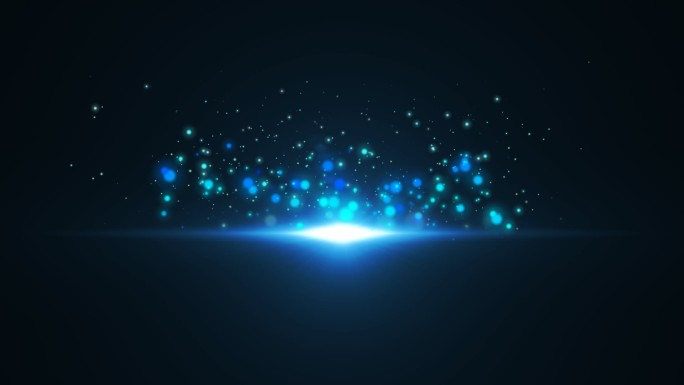 粒子光效logo-带通道-蓝色