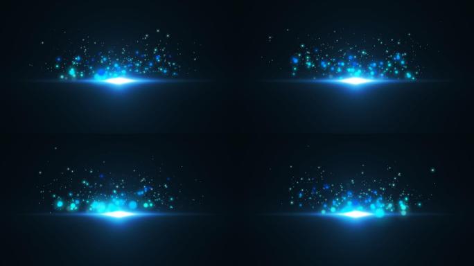 粒子光效logo-带通道-蓝色