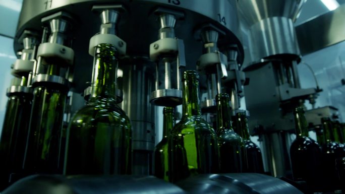 索尼FS7拍摄葡萄酒生产流水线
