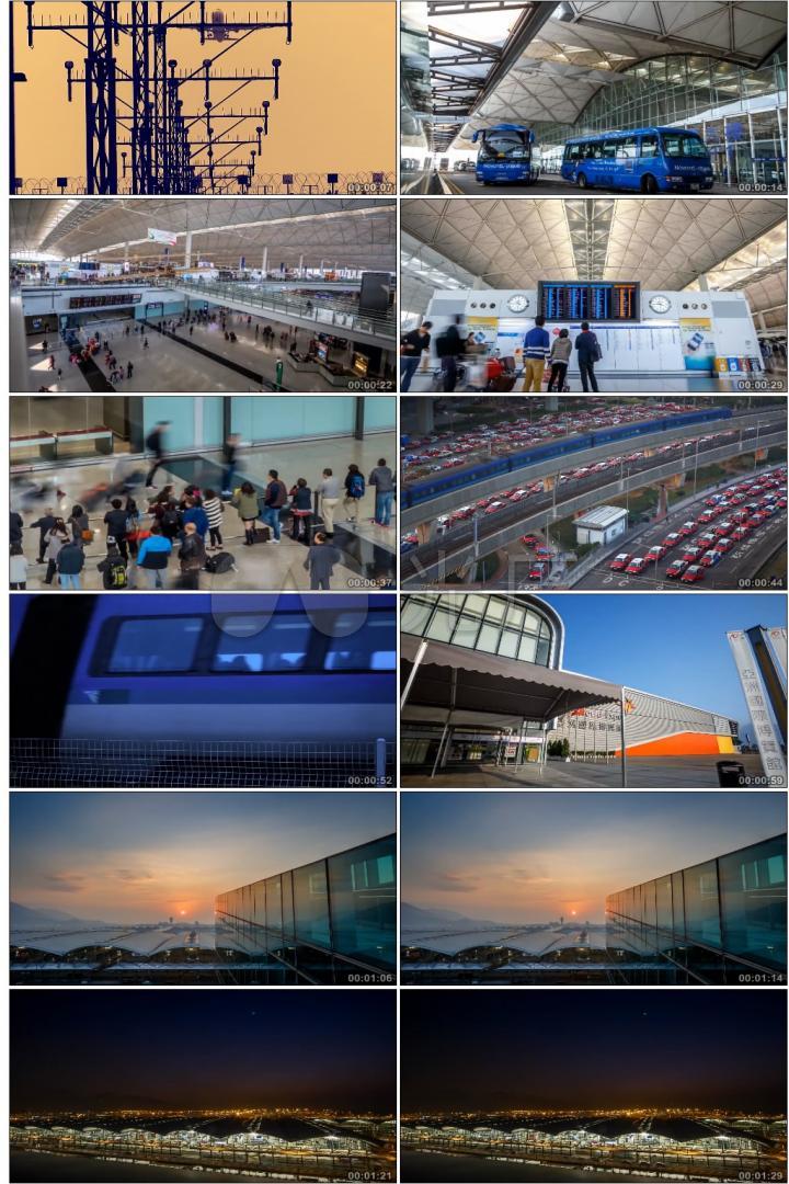 大都市城市交通人流车流