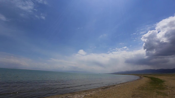 青海湖延时