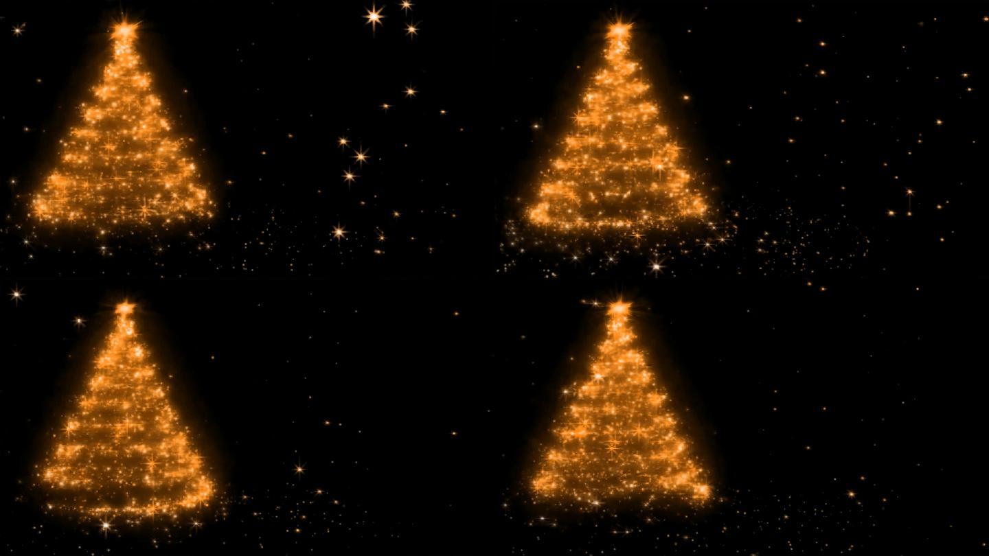 透明通道圣诞树