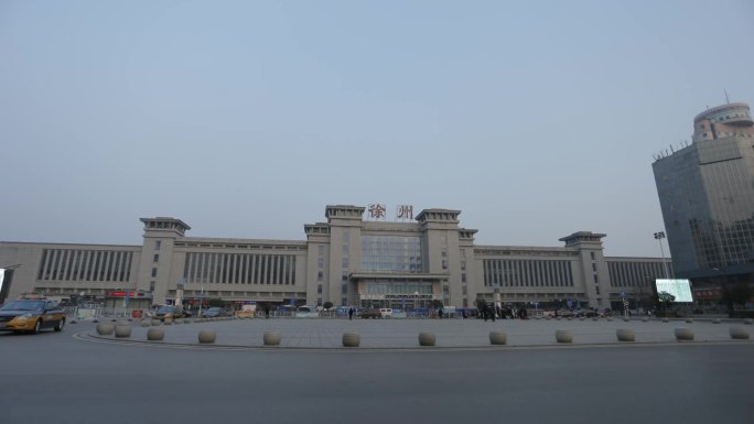 徐州火车站延时摄影