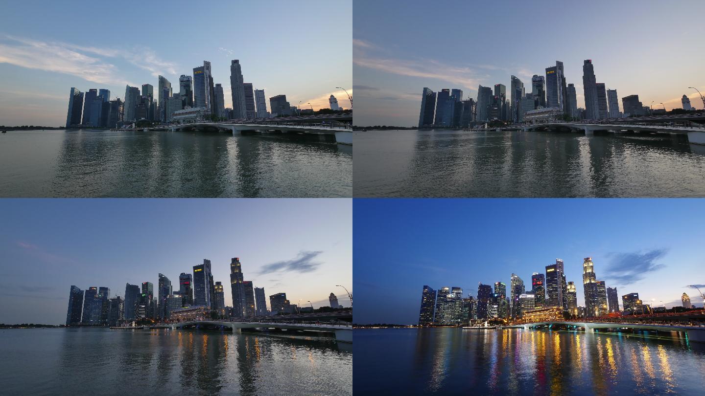 新加坡4K延时摄影