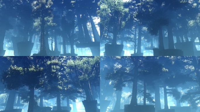 场景-树林-平移