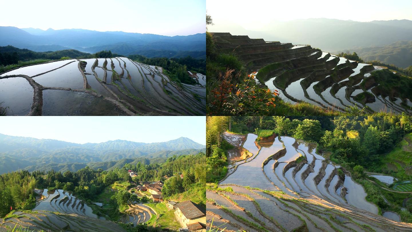 山村梯田