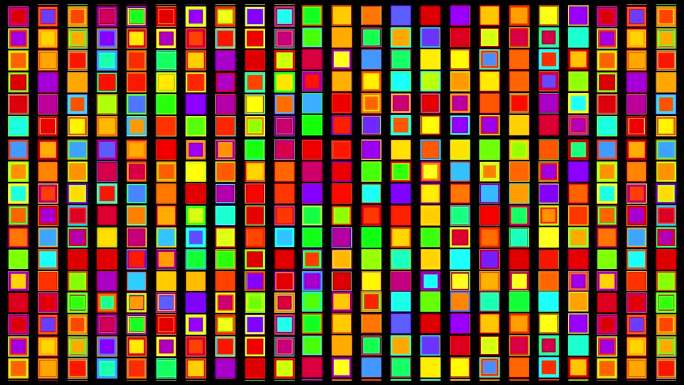 彩色方块动态背景