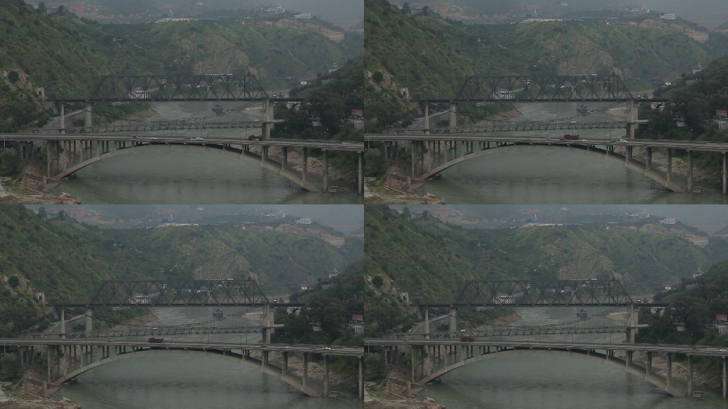 高山跨河大桥高速公路