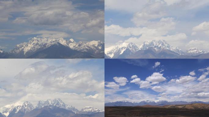 新疆天山云气延时摄影