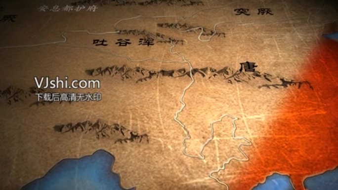 唐朝疆域图