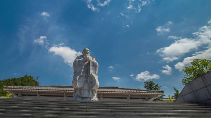 贵阳花溪孔学堂大范围移动延时摄影