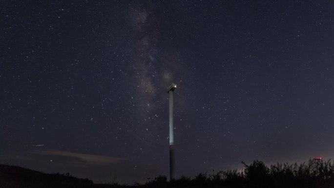 贵阳高坡云顶草原星空延时摄影