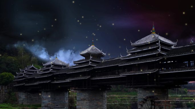 侗寨夜景2