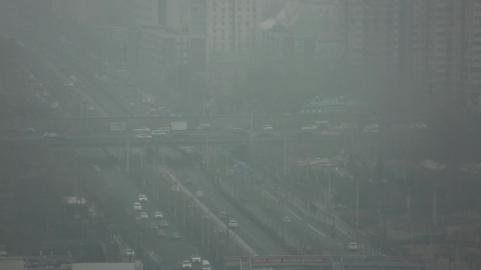 北京雾霾，世界末日一般
