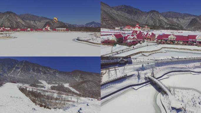 西岭雪山航拍2