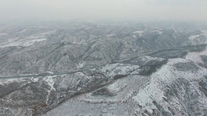 陕北下雪