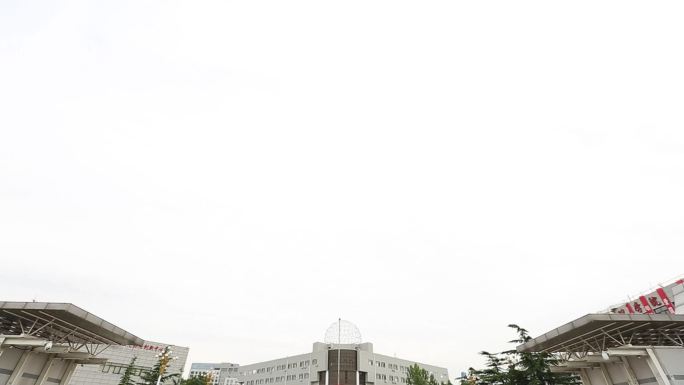 中国石油大学校园教育校园主楼