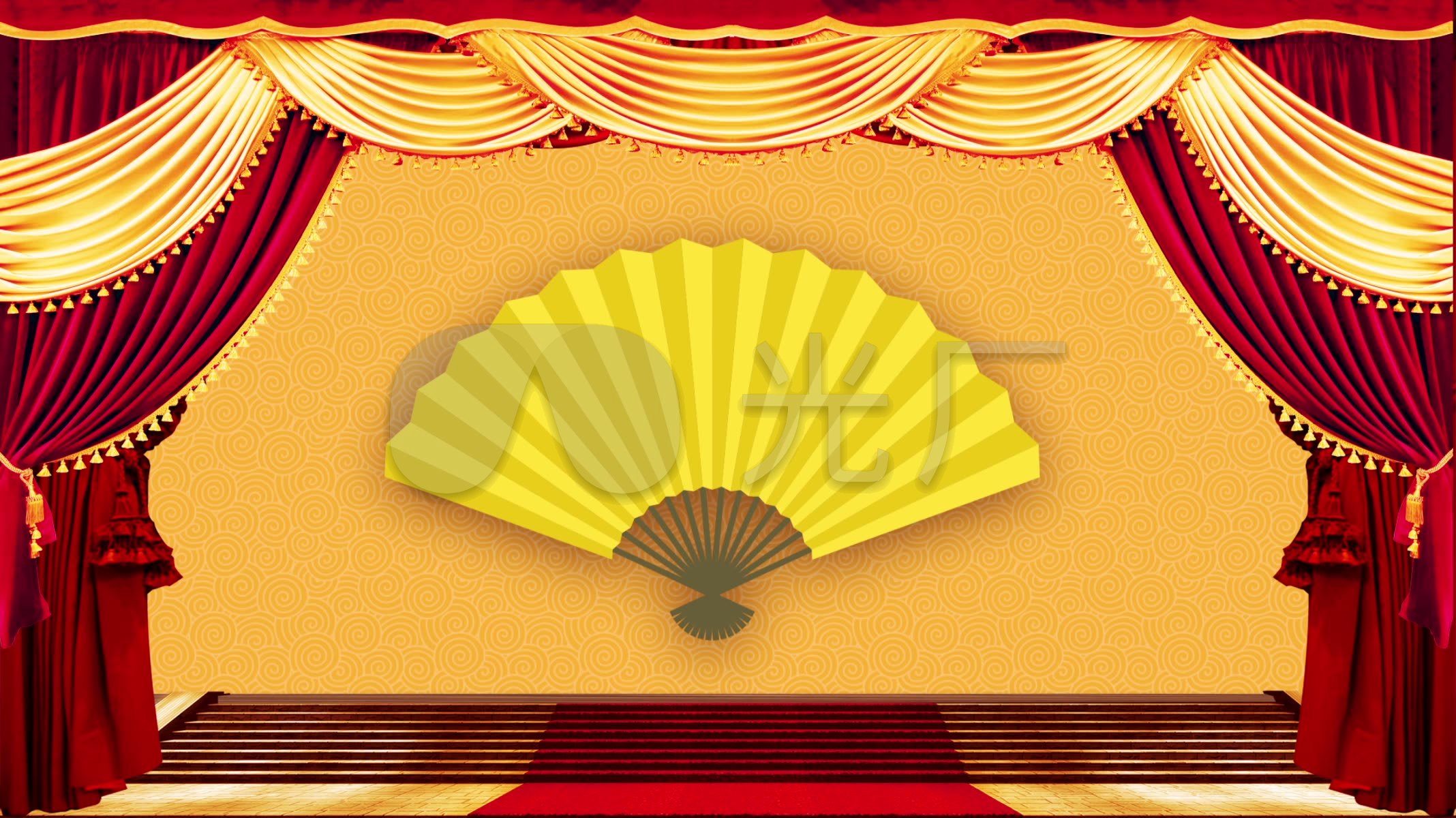 中国传统背景 相声背景
