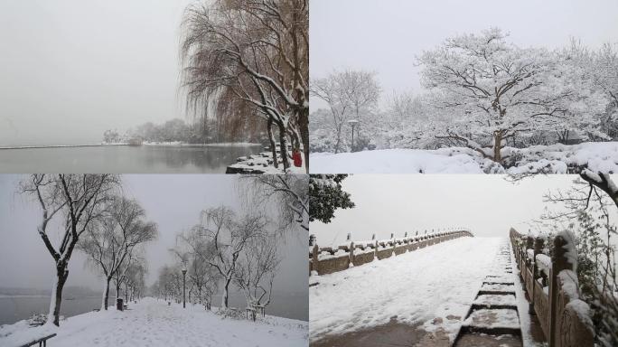 无锡蠡湖雪景