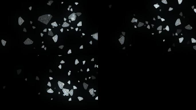 钻石背景Alpha通道+无限循环