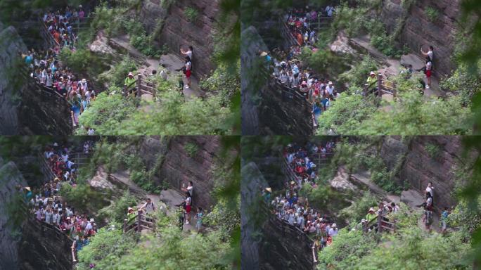 河南焦作修武县云台山红石峡风景区实拍