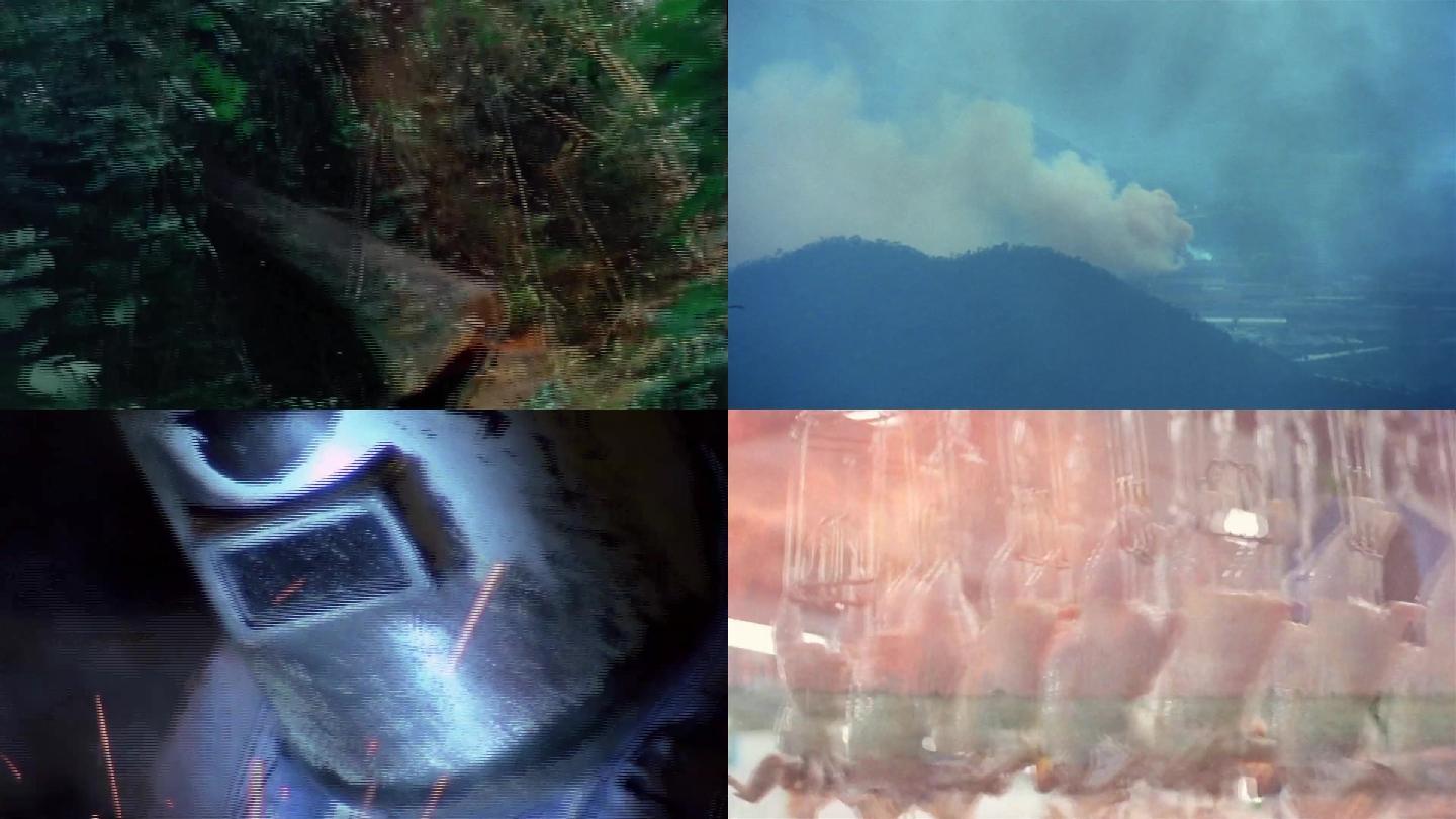 环保污染工业化视频素材