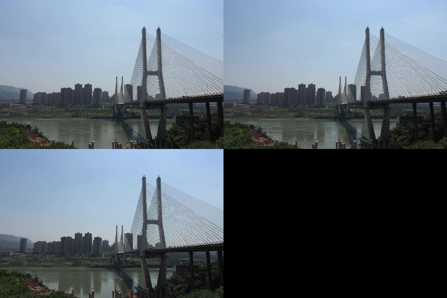 宜宾长江大桥航拍