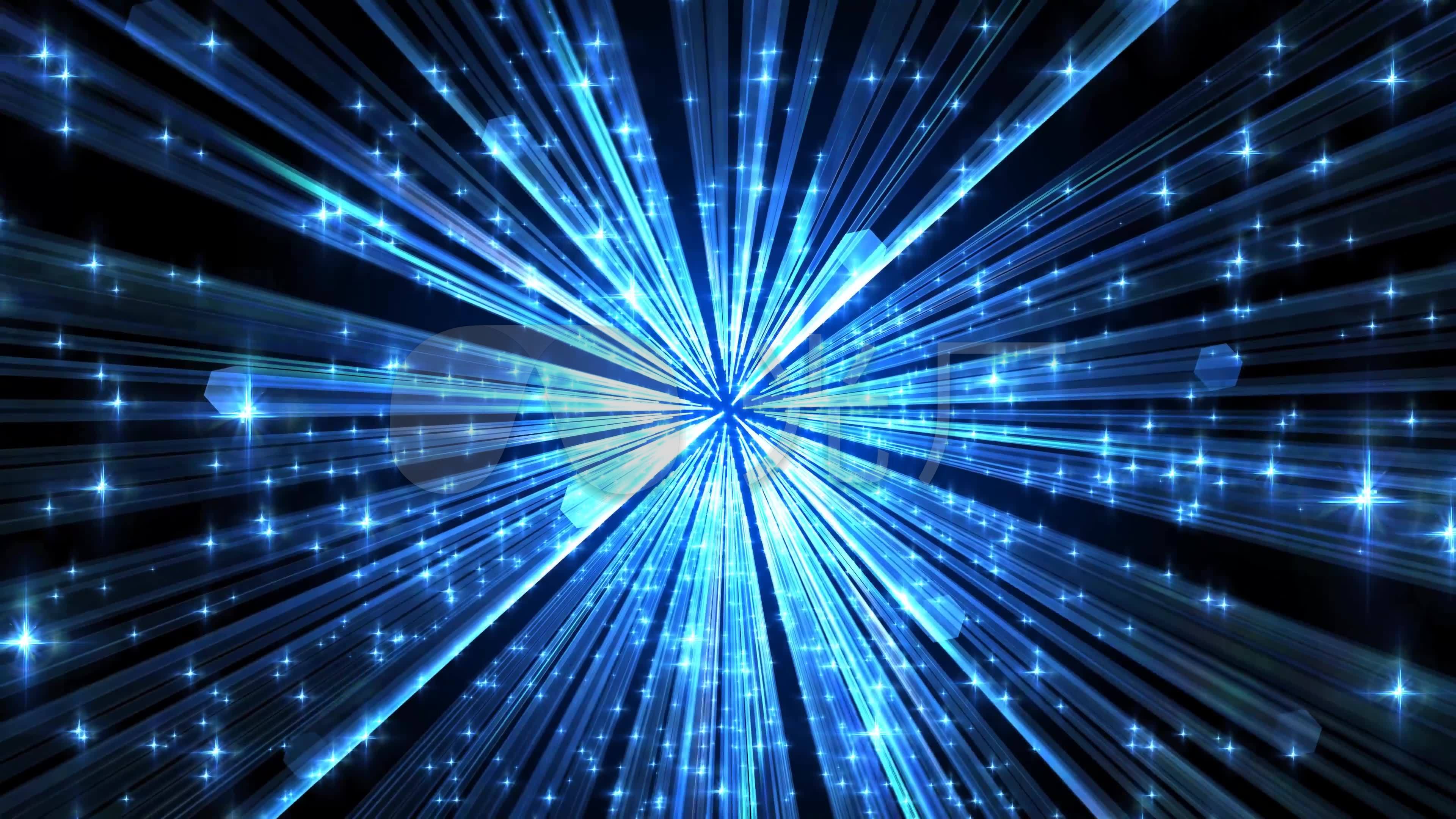 4k绚丽时尚星光射线舞台背景视频