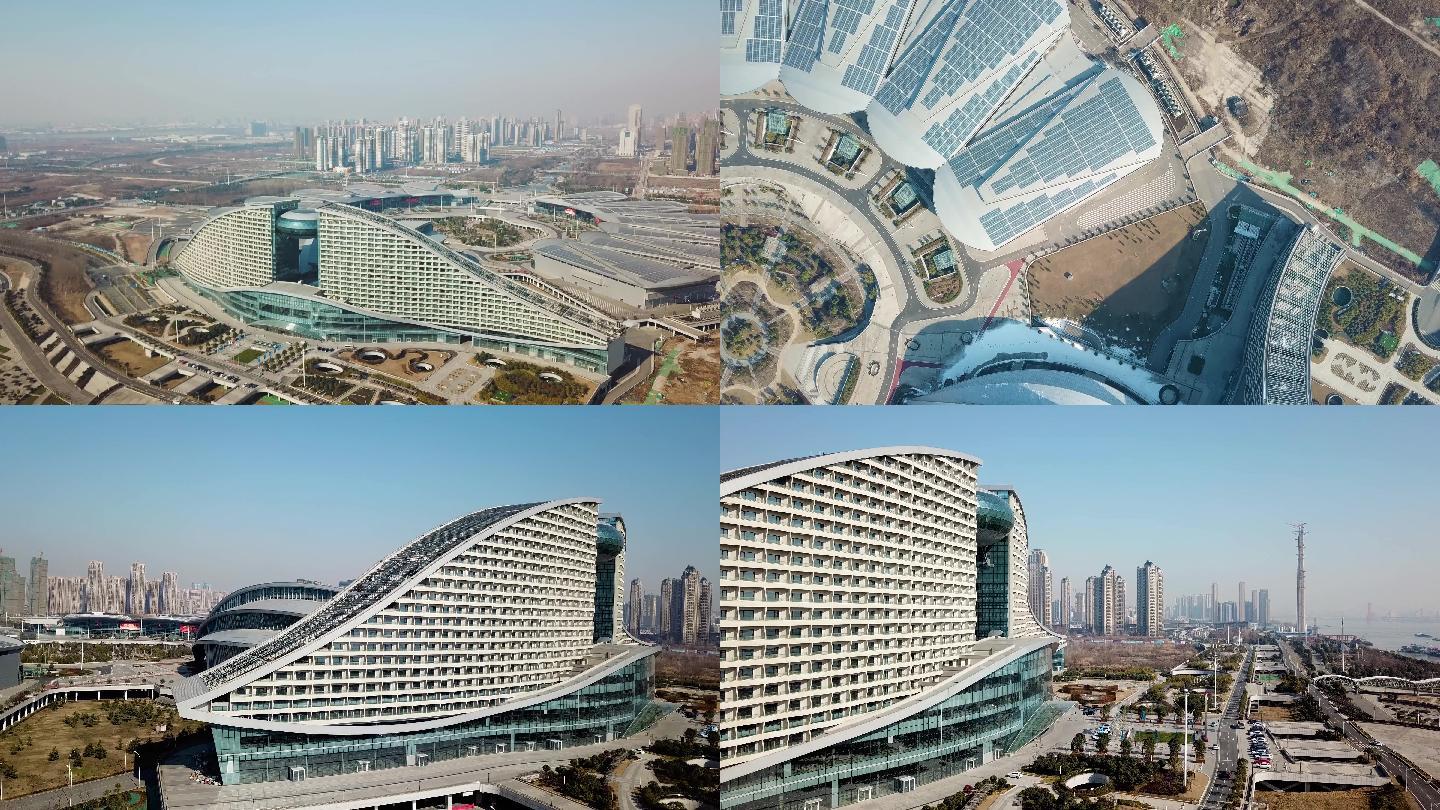 4K武汉汉阳国博江滩城市规划发展建设