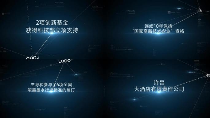 企业介绍logo说明简洁科技时尚分类