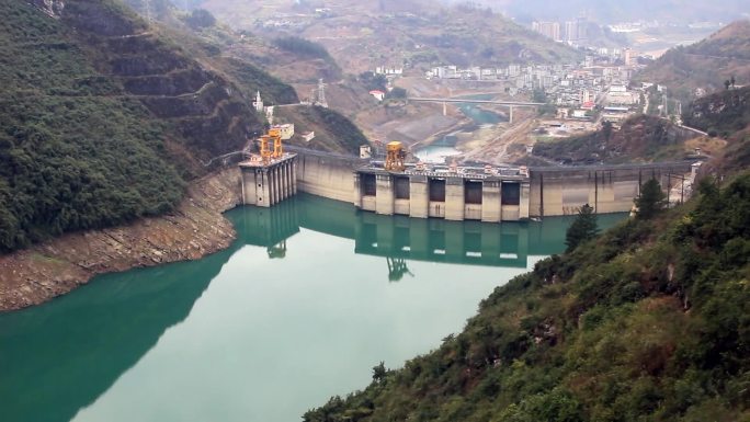 水坝水库水山水山涧水库