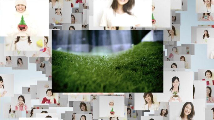 logo演绎汇聚简洁时尚干净