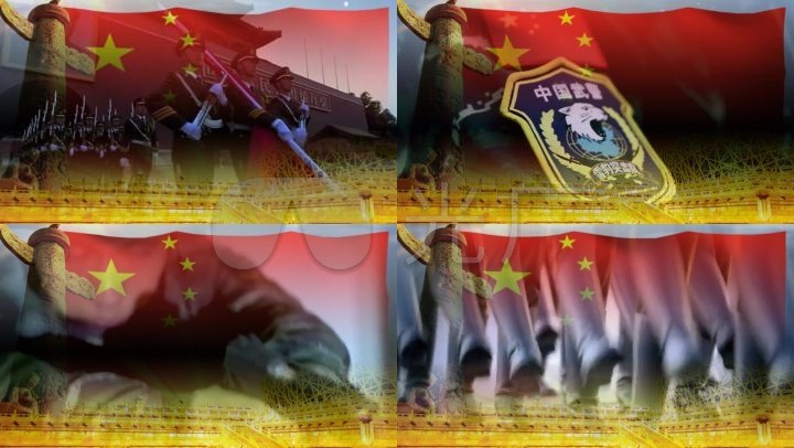 歌曲《我们是光荣的武警部队》背景视频_192